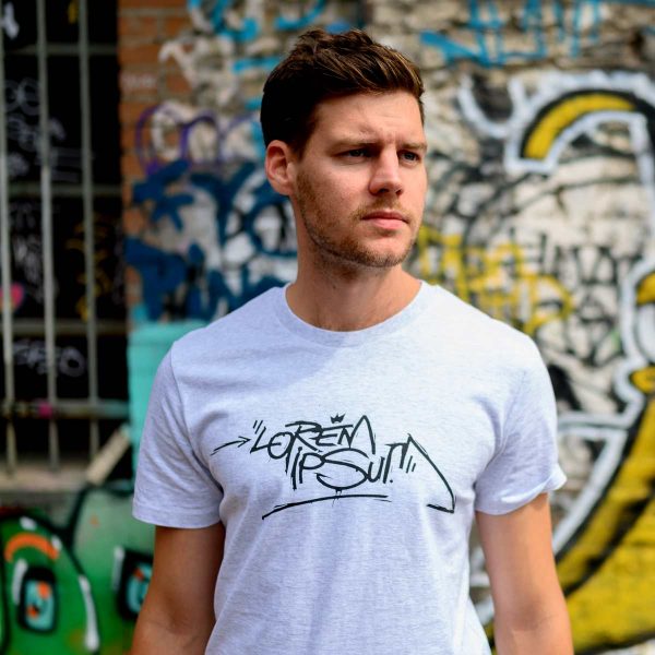 Daniel Bandholtz T-Shirt Bonn Lorem Ipsum: Fair, Bio und handbedruckt