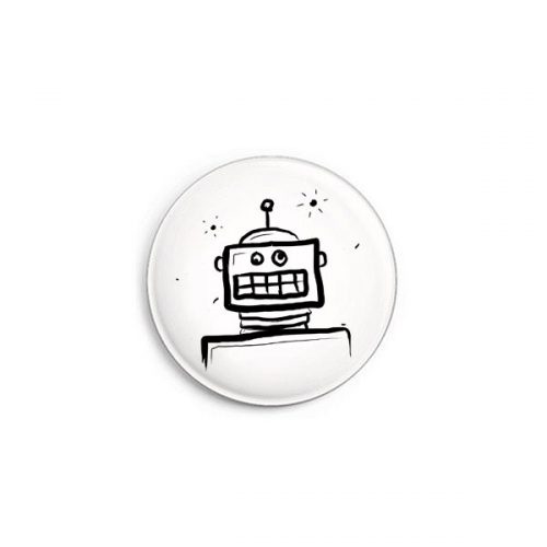 Roboter Button von Daniel Bandholtz